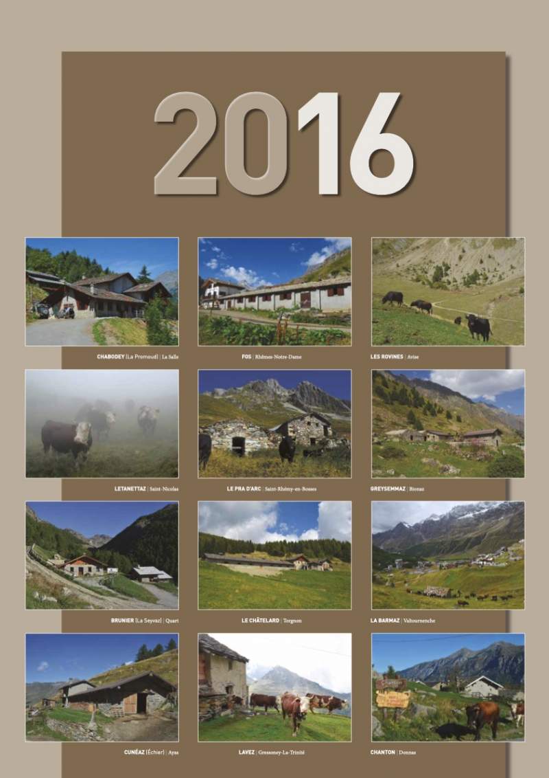 Calendario Arev 2016